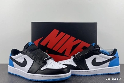 1 OG Blue CZ0790-104 Black Jordan Powder Retro Low 183 Dark Sophisticated 0709